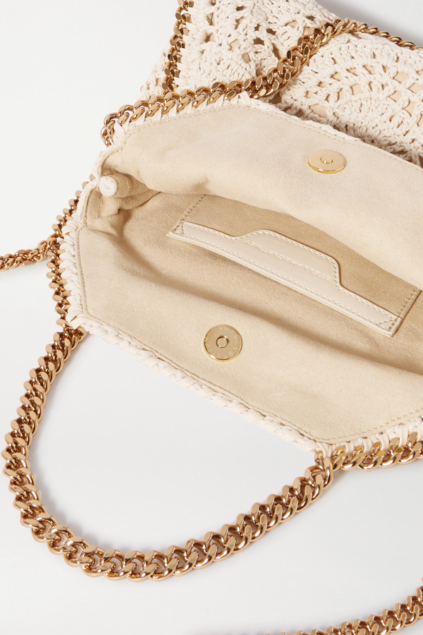 2020年人気新作∞∞ STELLA MCCARTNEY ステラマッカートニー偽物 ∞∞ Falabella mini crocheted バッグ☆